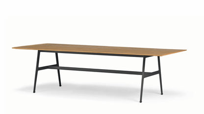 dedon seax esstisch 280x100 black Pepper Teak