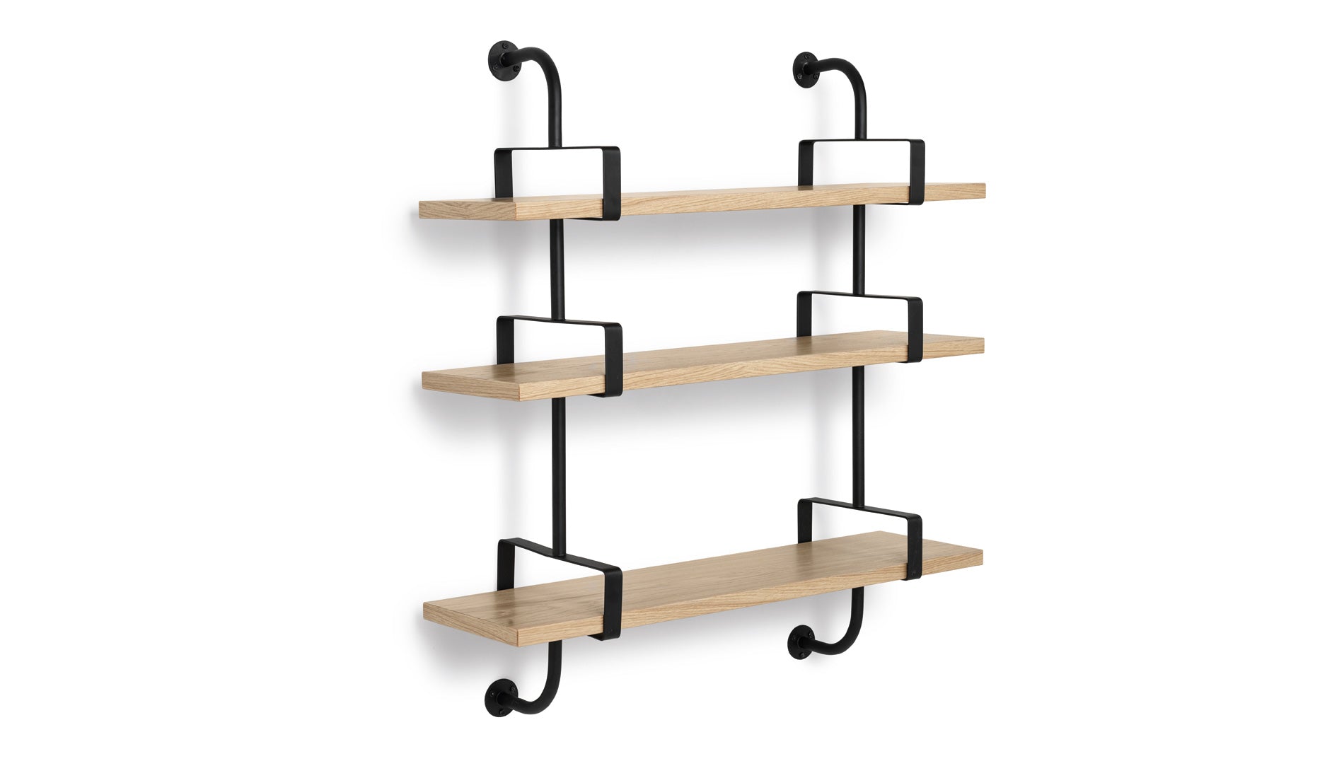 Gubi Demon 3 Shelves 95 cm Oak