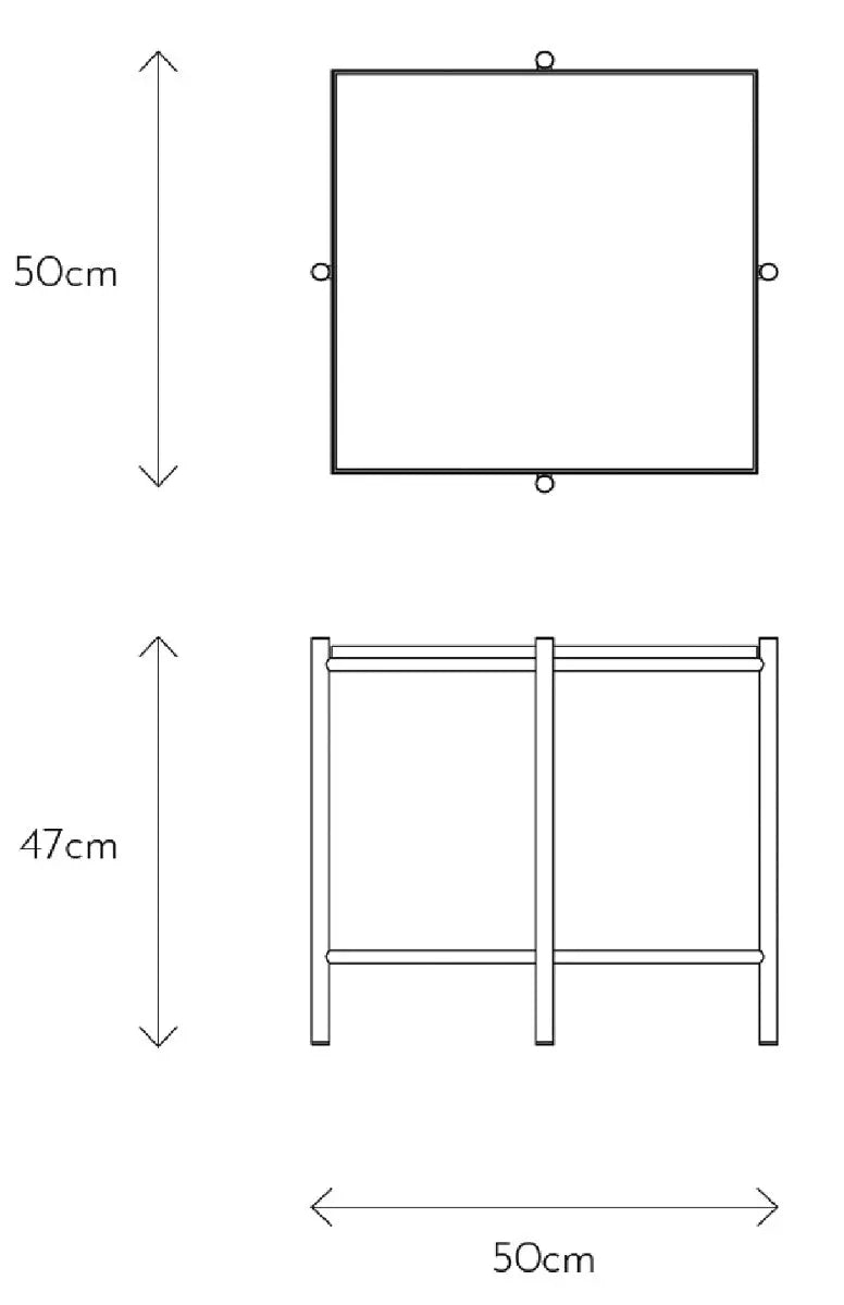 HANDVÄRK Marble original side table sketch