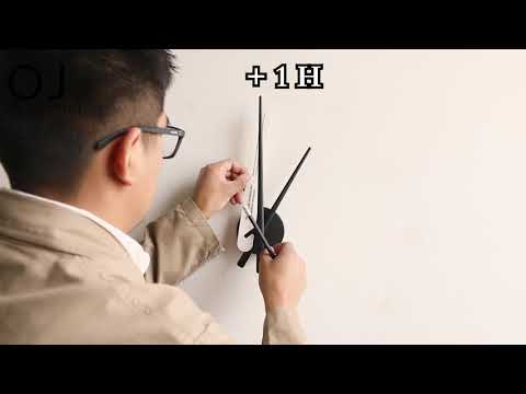 Nomon OJ wall clock | 4 digits