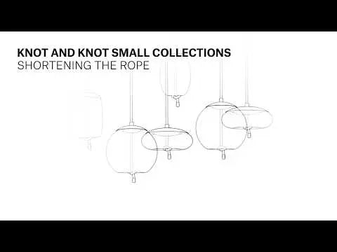 Brokis Knot pendant lamp Cilindro