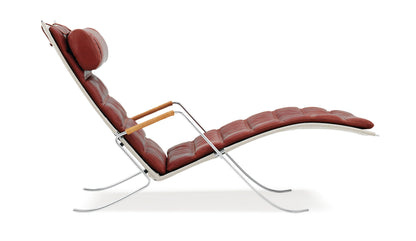 Lange Production FK 87 Grasshopper Armchair cognac