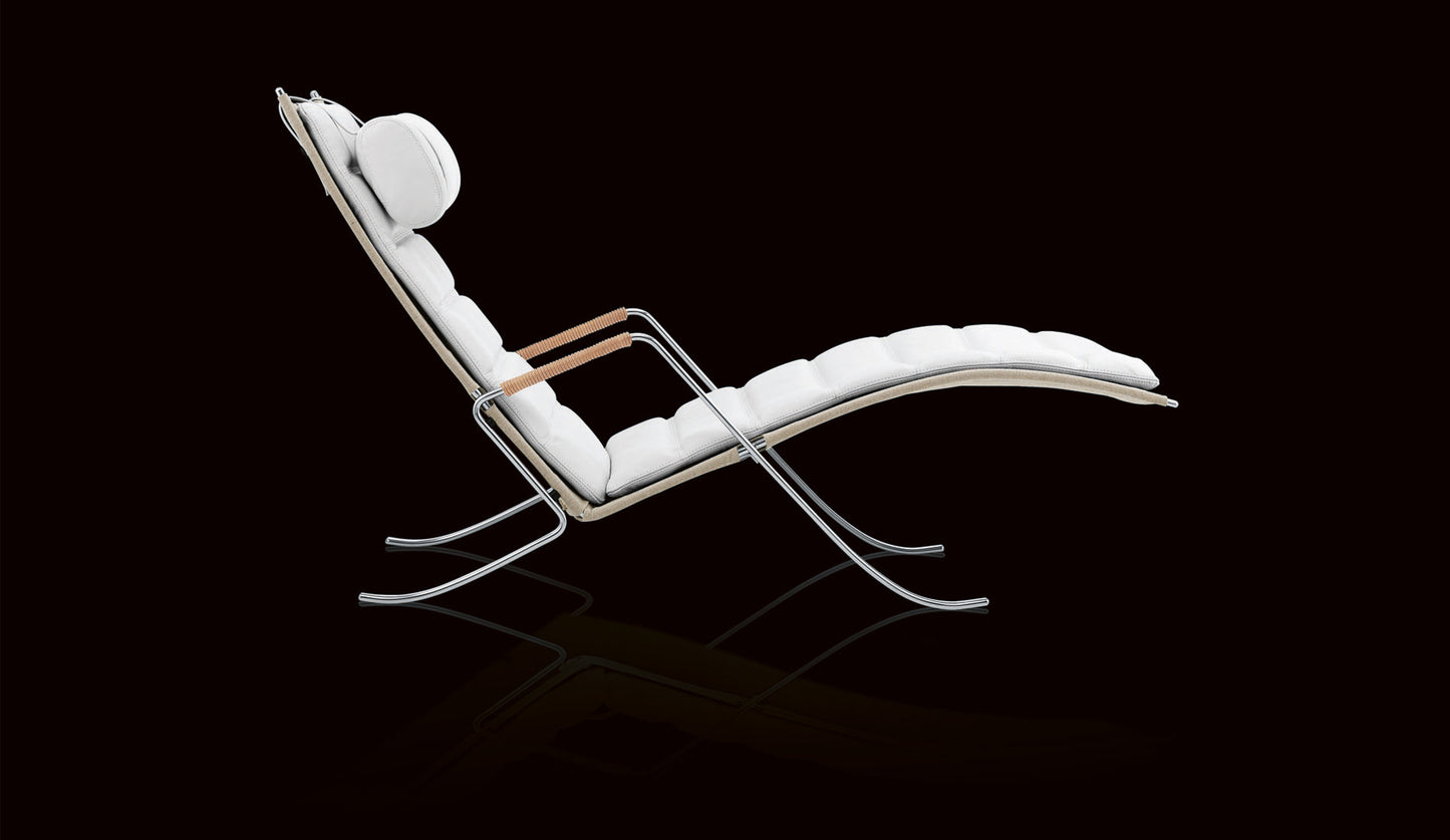 Lange Production FK 87 Grasshopper Armchair white