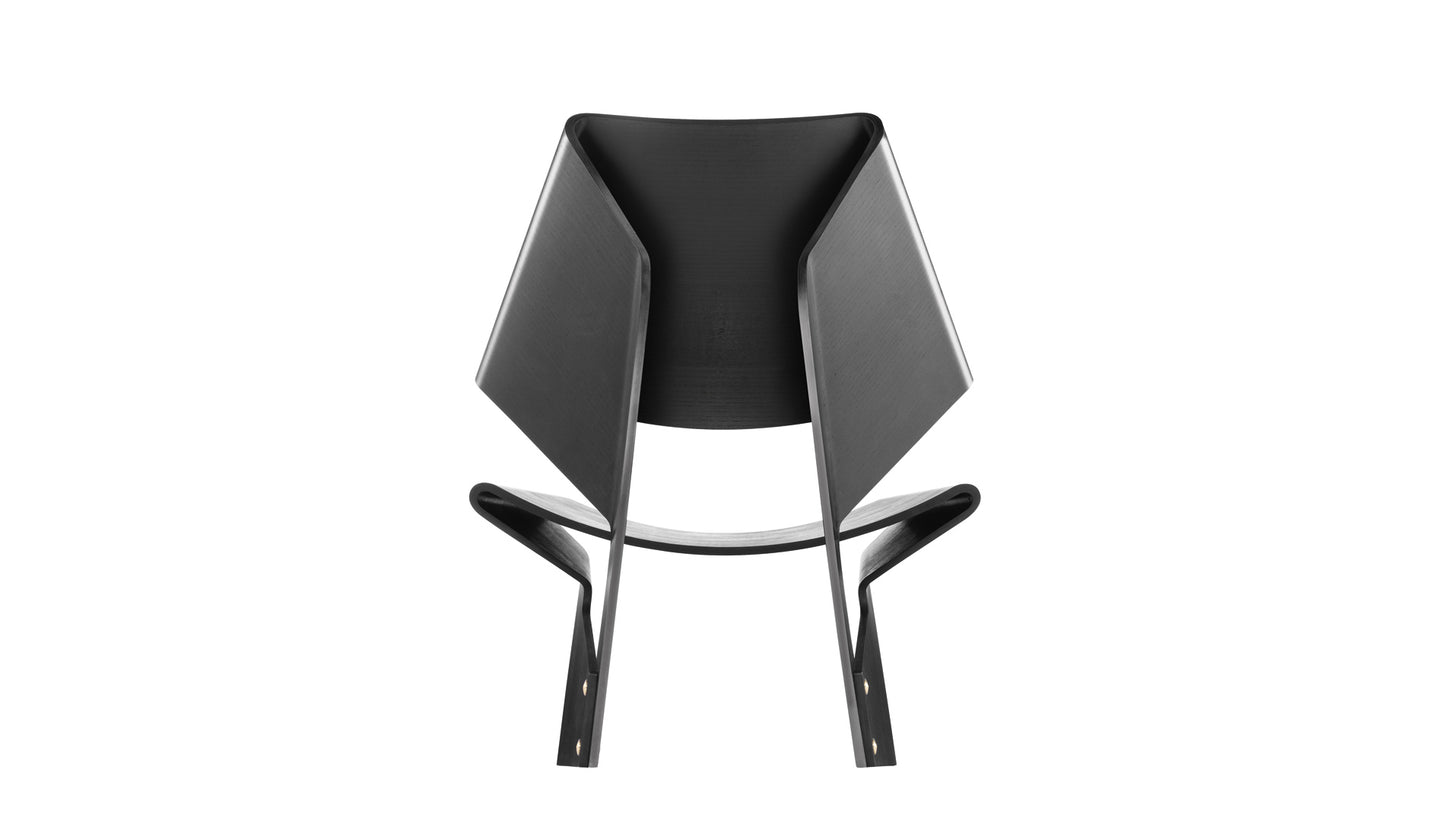 Lange Production GJ Chair Black Ash Wood 4