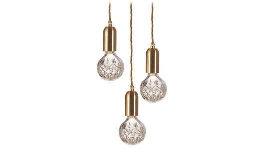 Lee Broom Crystal Bulb Hängeleuchte | 3er Set