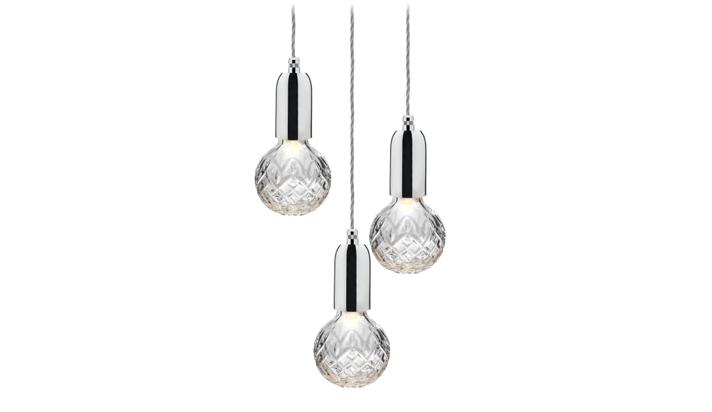 Lee Broom Crystal Bulb Hängeleuchte | 3er Set