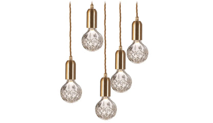 Lee Broom Crystal Bulb Hängeleuchte | 5er Set