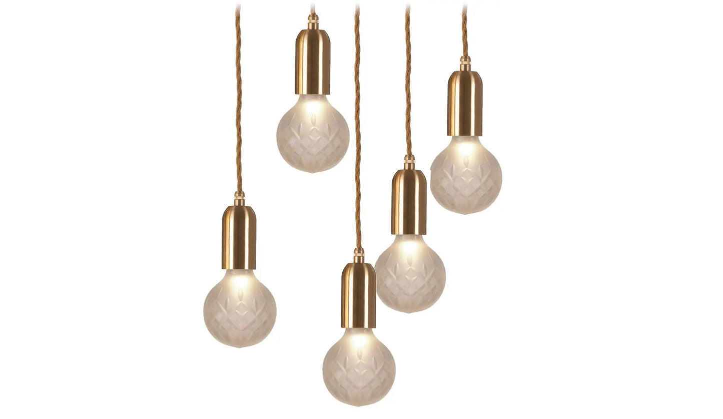 Lee Broom Crystal Bulb Hängeleuchte | 5er Set