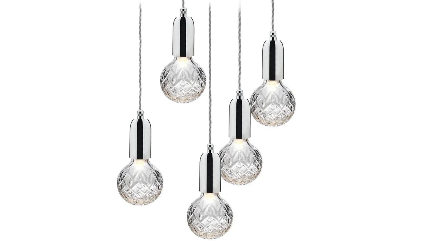 Lee Broom Crystal Bulb Hängeleuchte | 5er Set