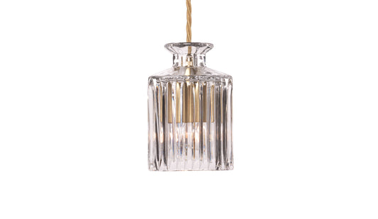 Lee Broom Square Decanterlight Straight Pendant Lamp