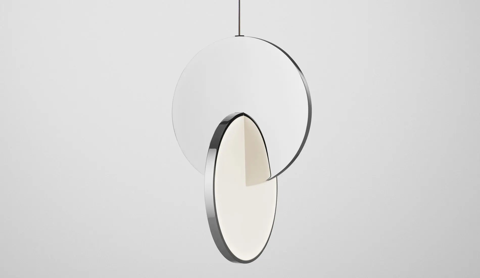 lee broom eclipse pendant chrome