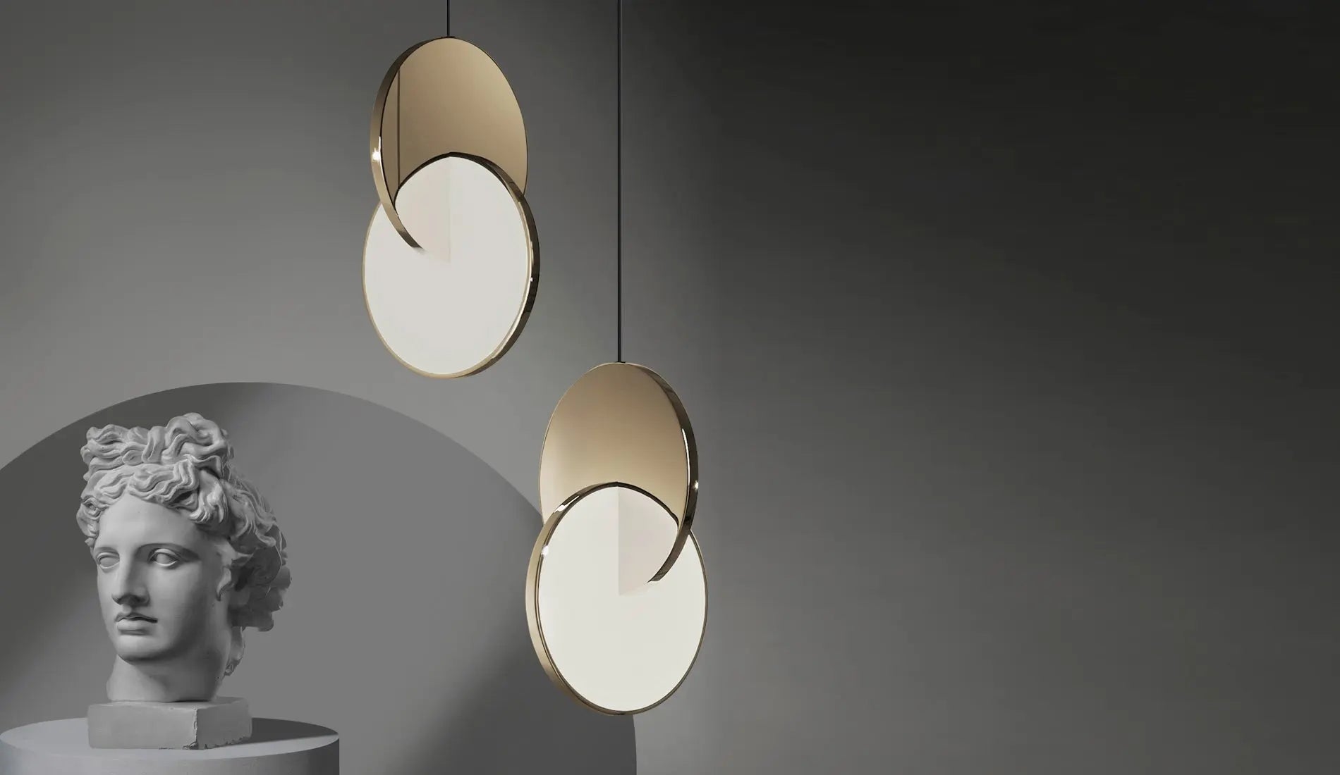 lee broom eclipse pendant group