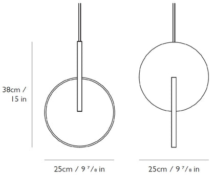 lee broom eclipse pendant sketch