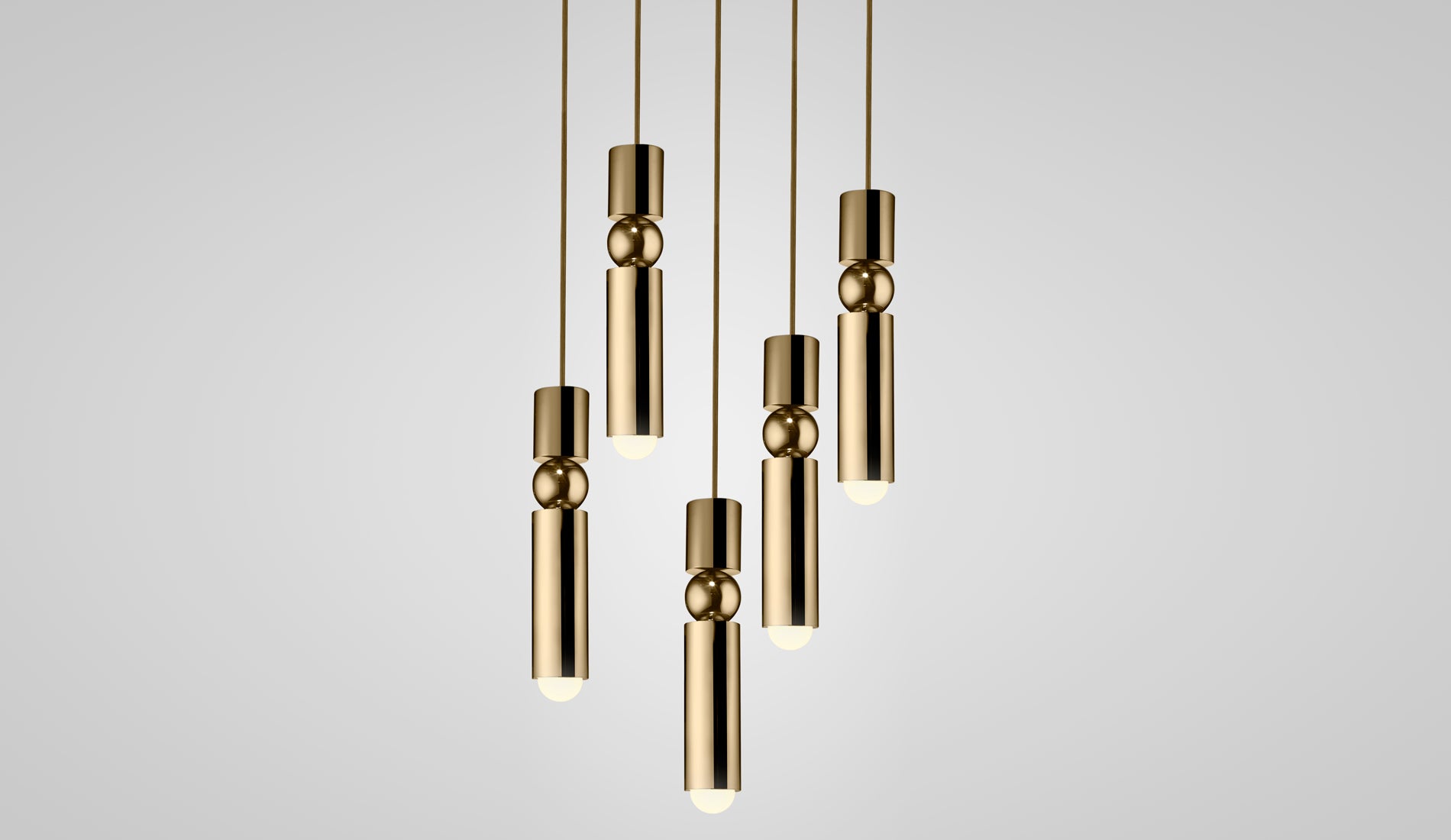 Lee Broom Fulcrum Light pendant group