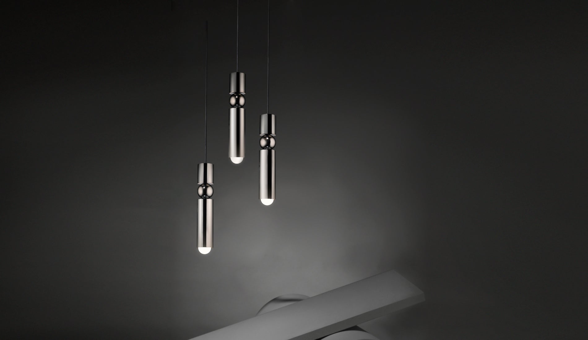 Lee Broom Fulcrum Light pendant group