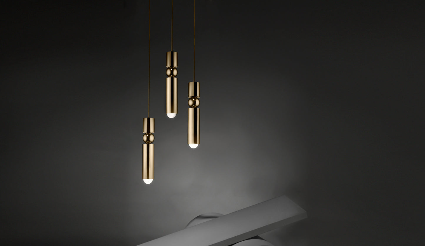 Lee Broom Fulcrum Light pendant group