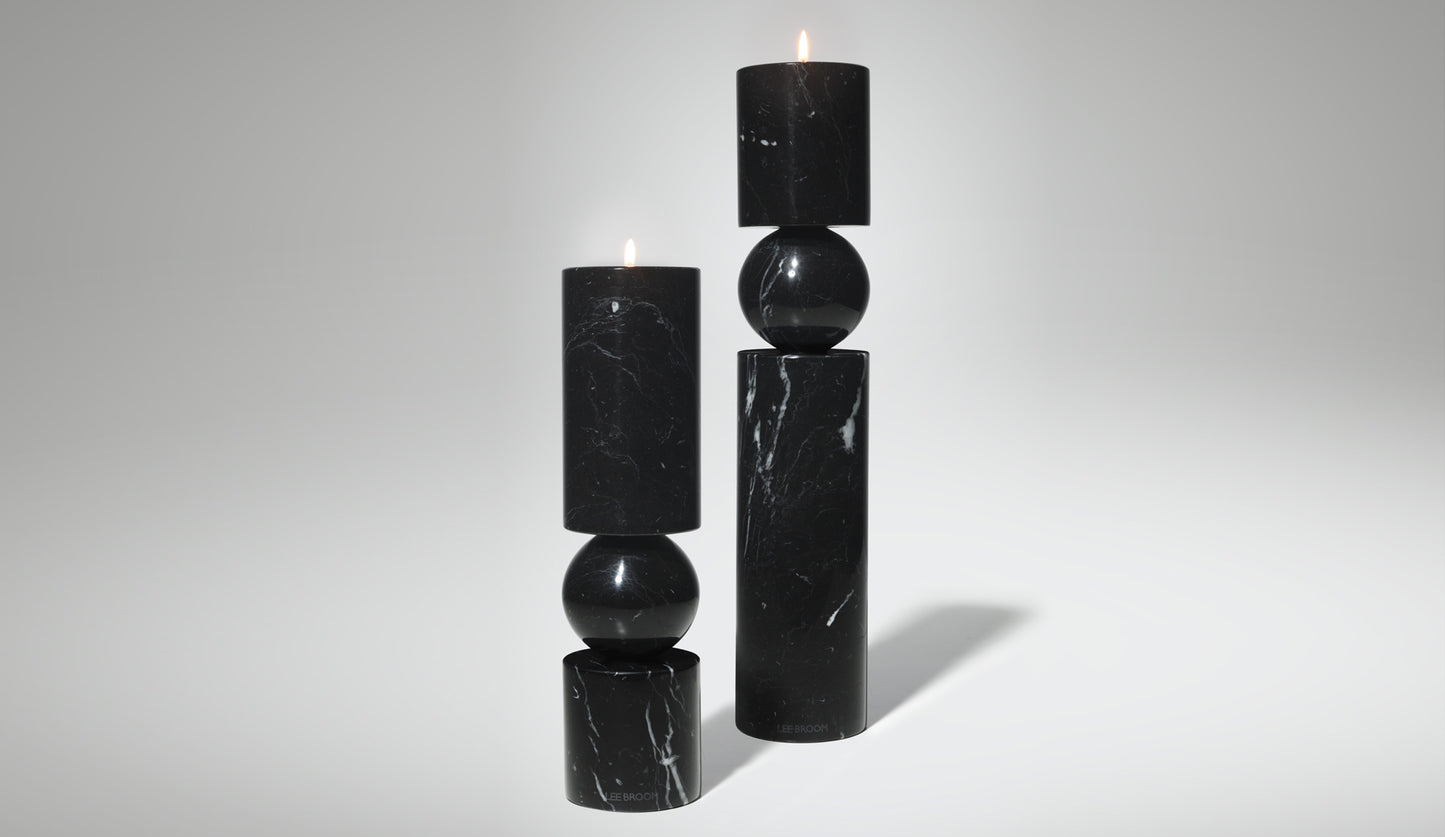 Lee Broom Fulcrum Marble Candle Holder