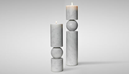 Lee Broom Fulcrum Marble Candle Holder