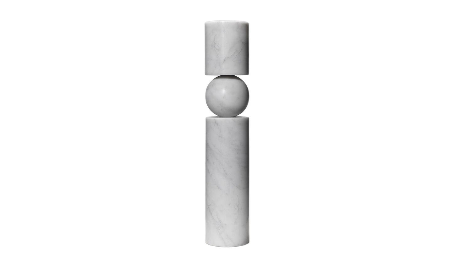 Lee Broom Fulcrum Marble Candle Holder