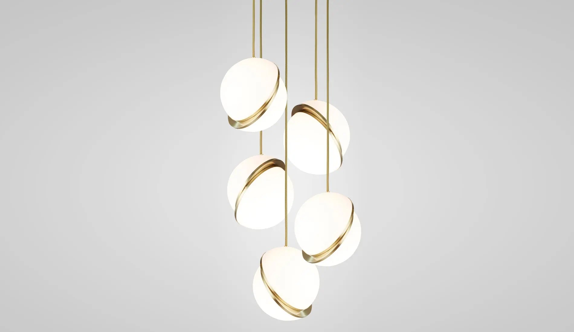 Lee Broom Mini Crescent Pendant set 5