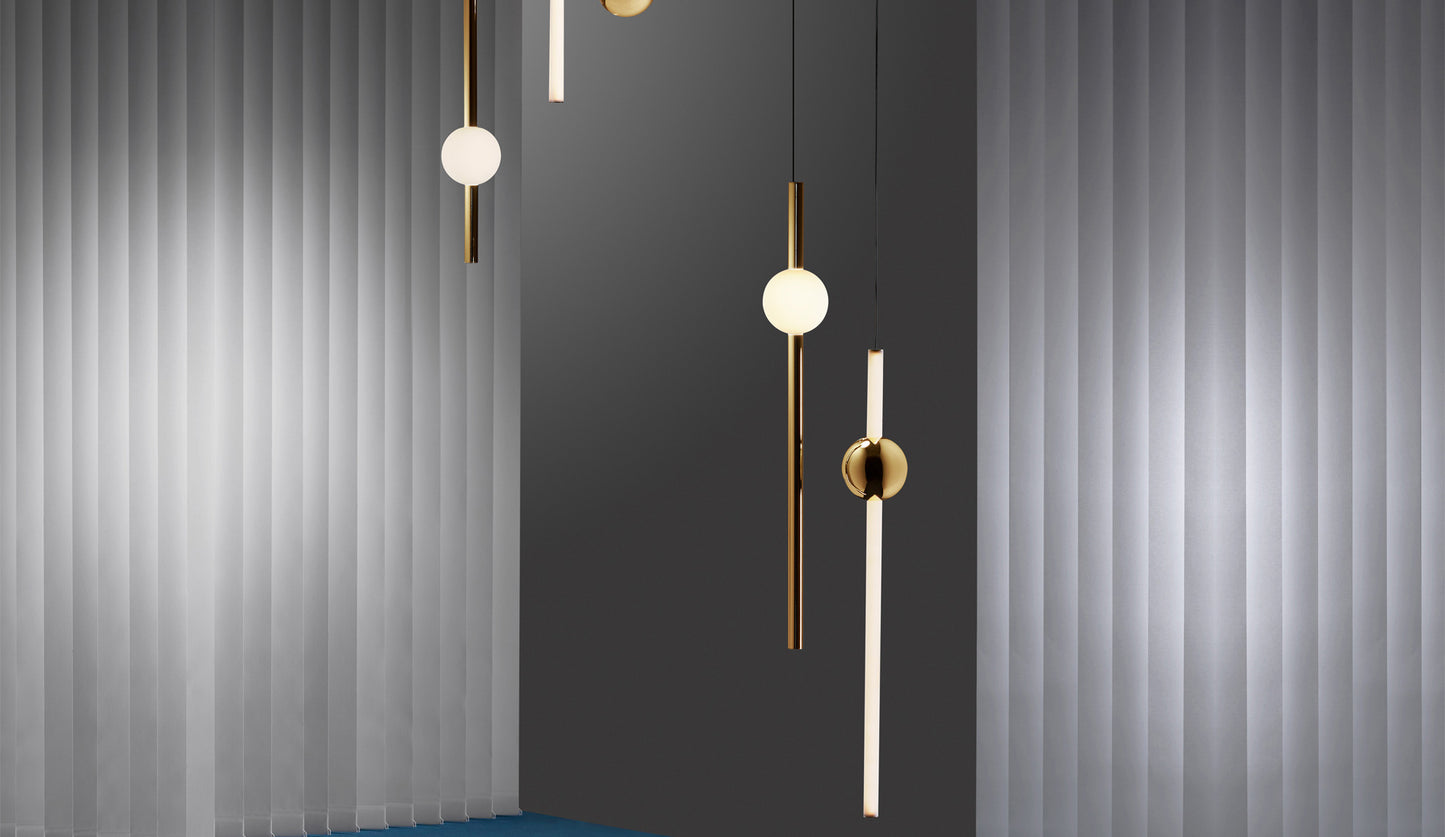 lee broom orion globe light gold group