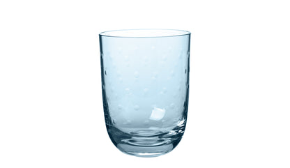 Louise Roe Crystal Soda Glas | Blau