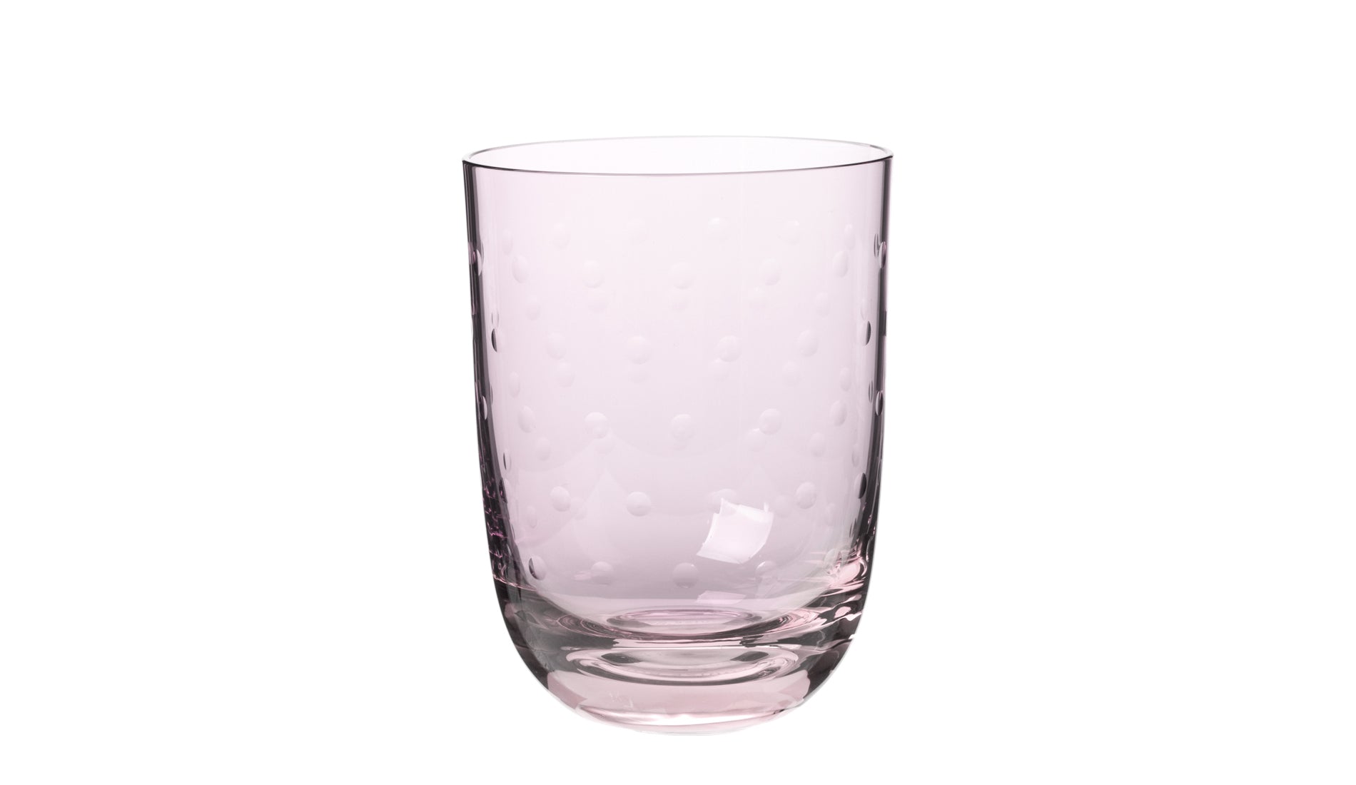 Louise Roe Crystal Soda Glas | Rose