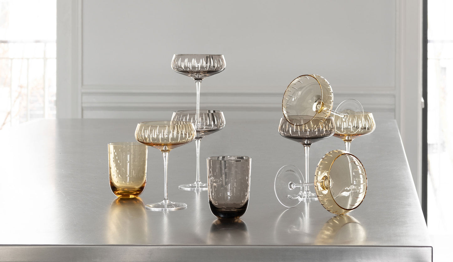 Louise Roe Crystal Soda Glas | Bernstein Group