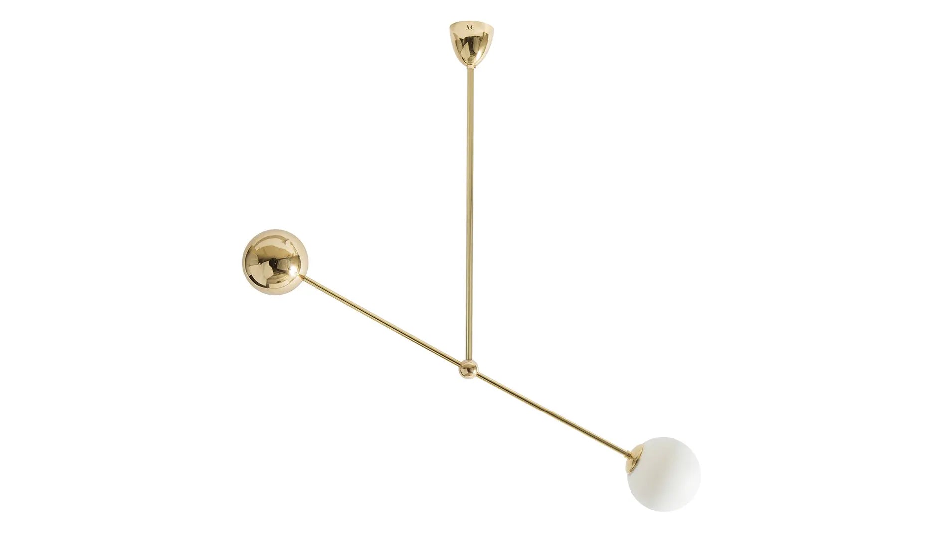 Magic Circus Éditions Chandelier 03 Hängeleuchte brass