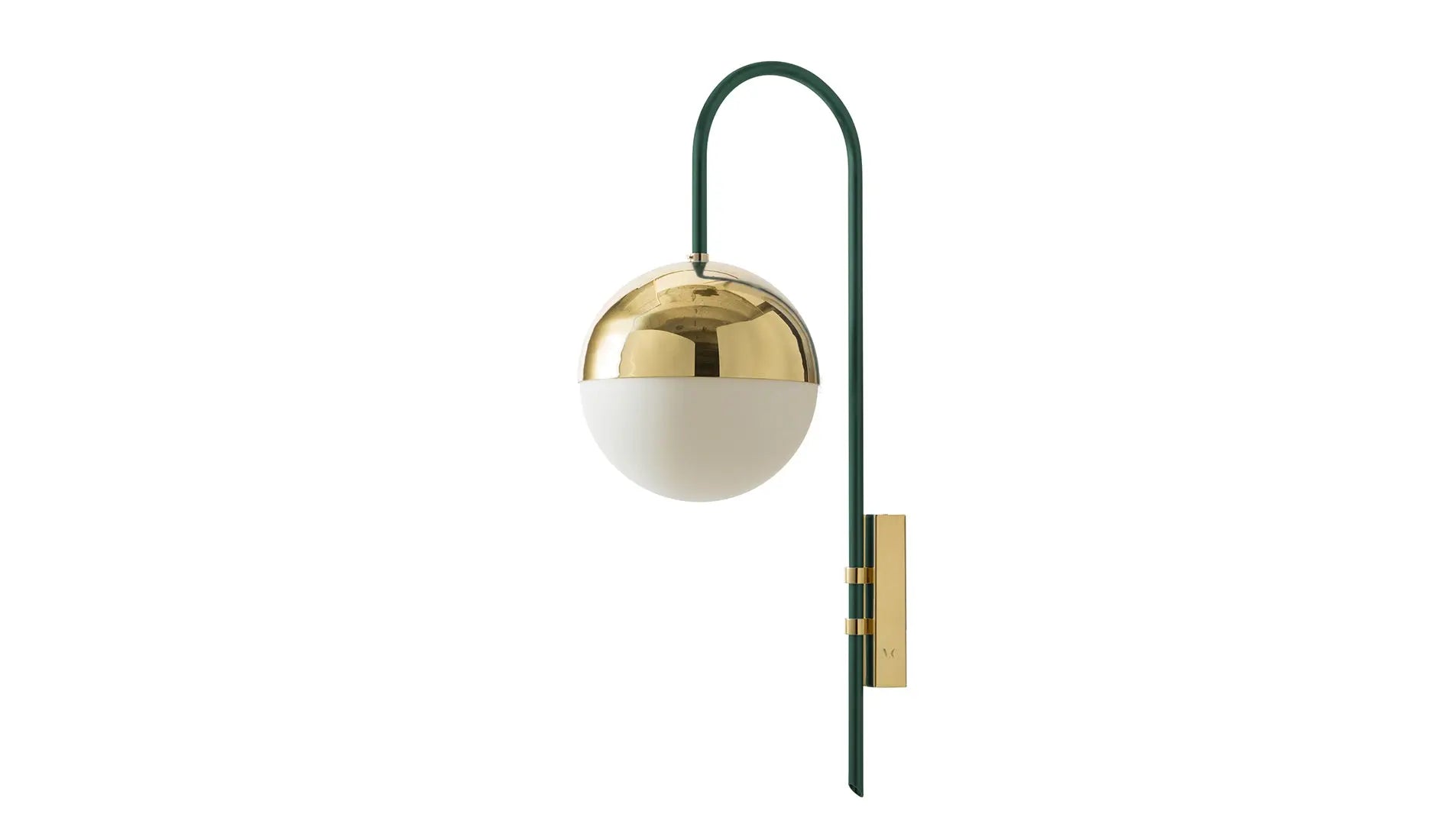 magic circus éditions wall lamp 01 pine green