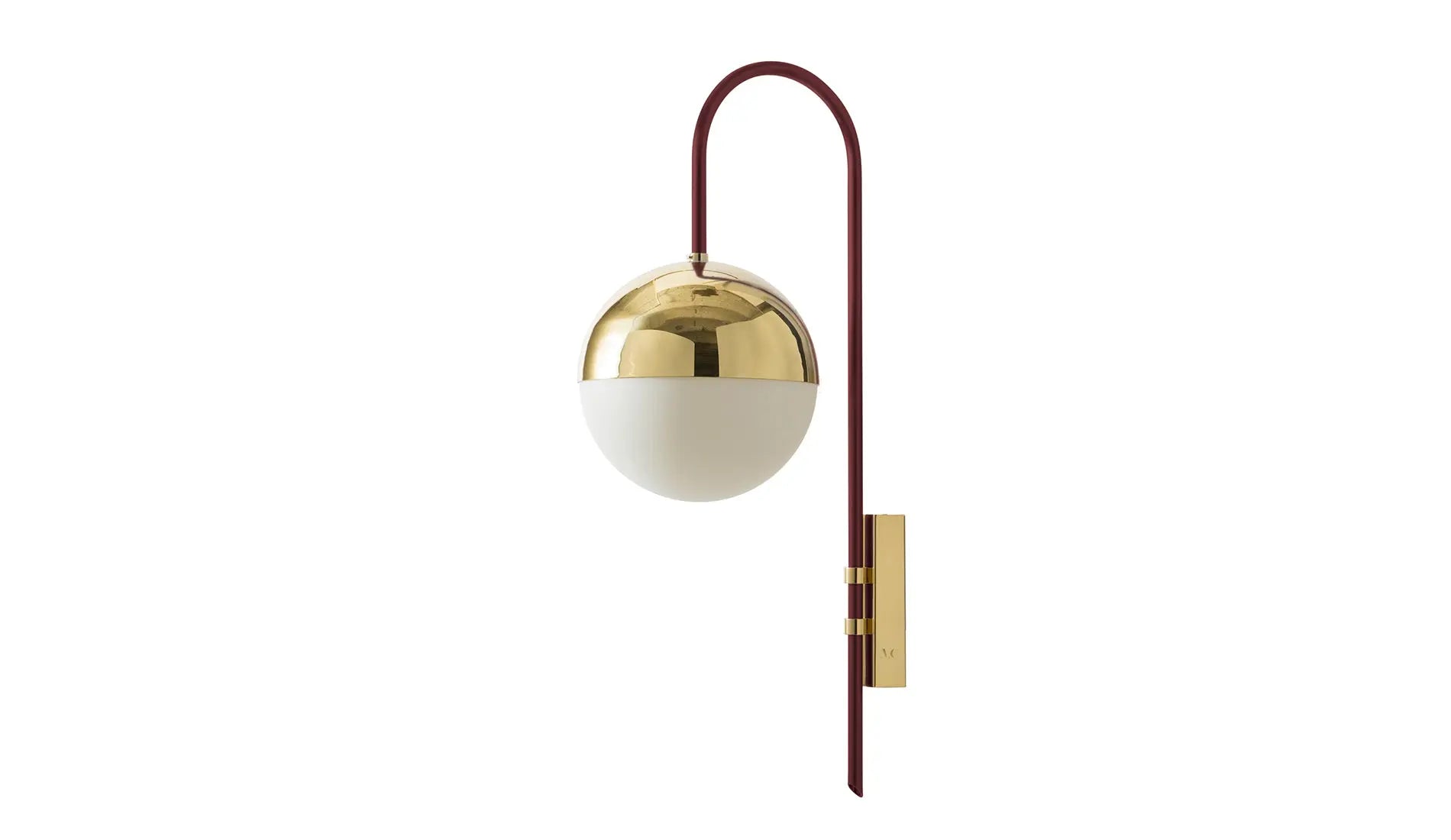 magic circus éditions wall lamp 01 red wine