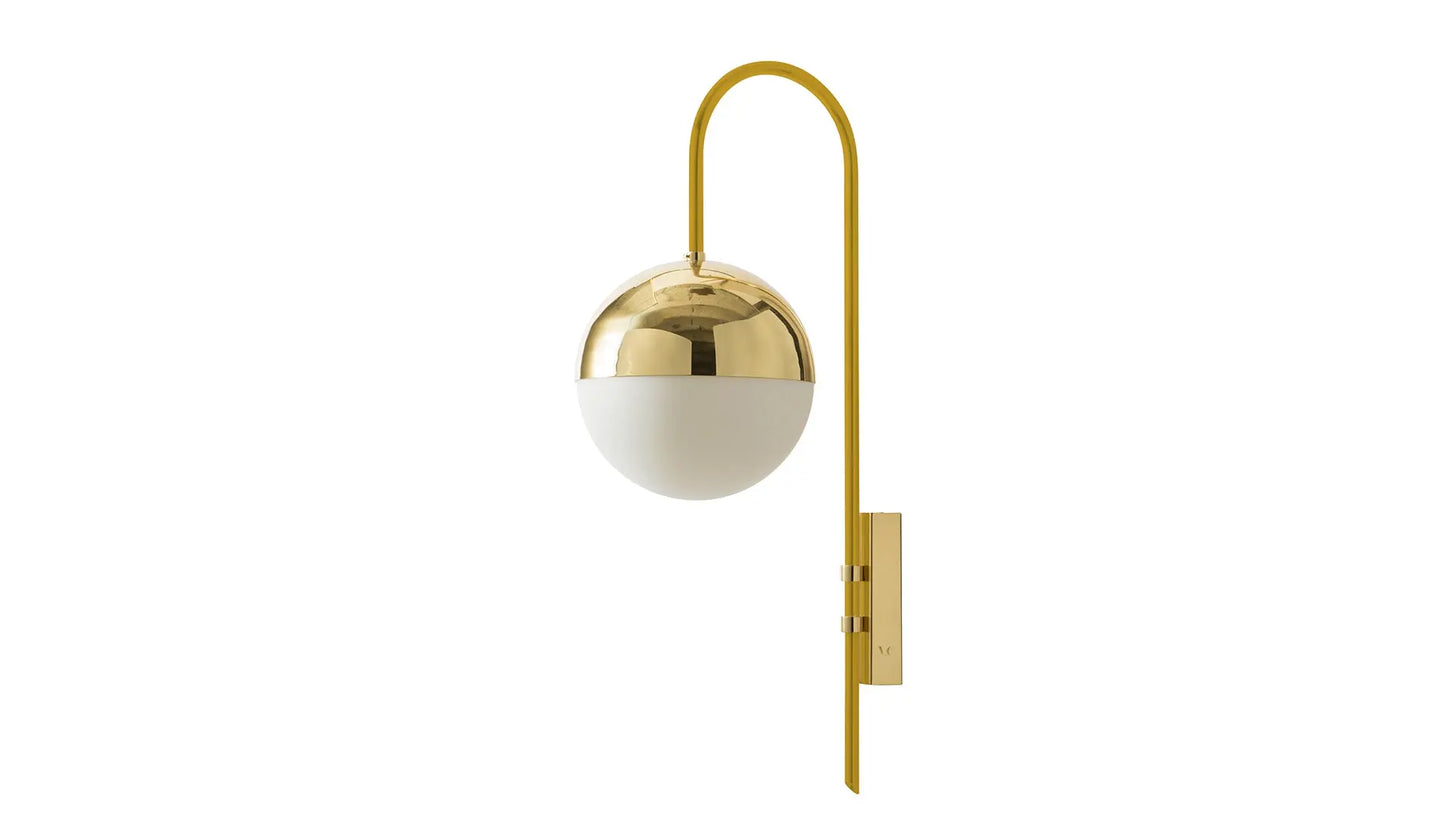 magic circus éditions wall lamp 01 yellow honey