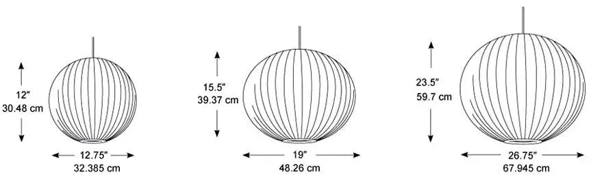 Modernica Bubble Lamp Ball Skizze