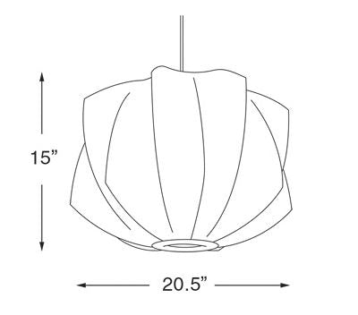 Modernica Bublle Lamp Propeller Skizze