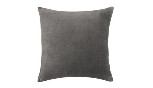 Niki Jones Velvet Linen Cushion Slate