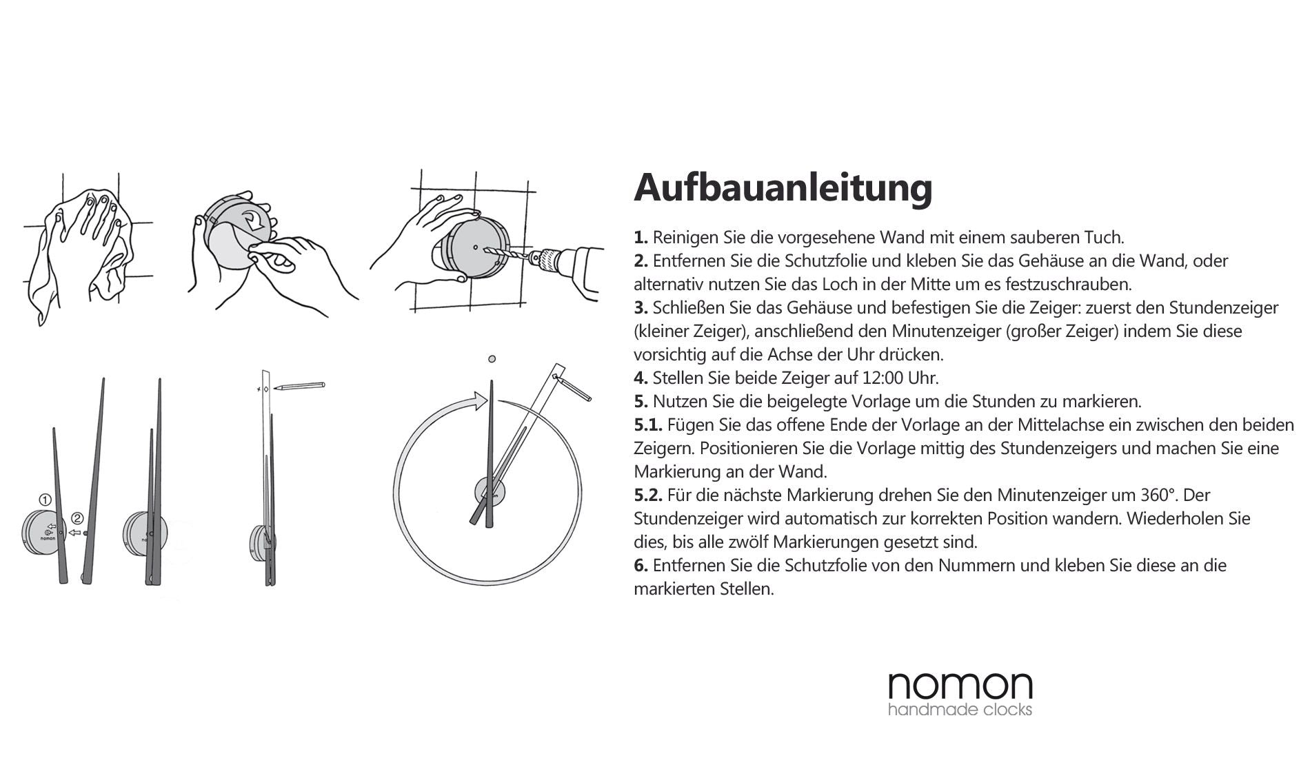 Nomon Aubauanleitung deutsch