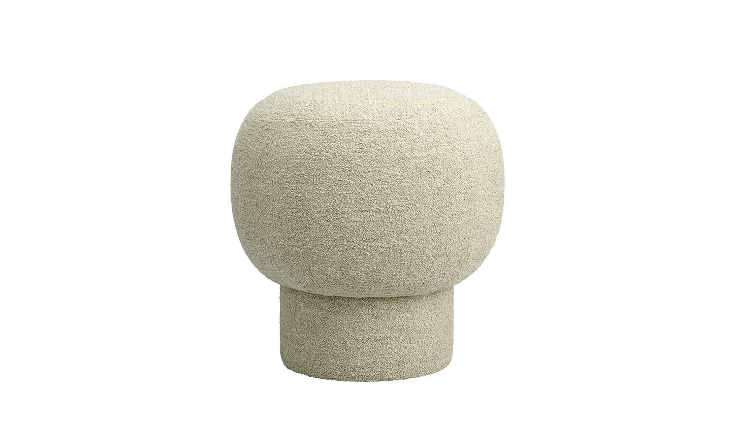 NORR11 Champagne Pouf | Bouclé