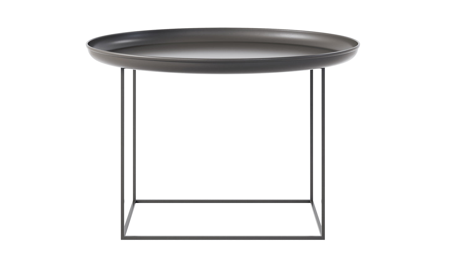 norr11 duke coffee table medium earth black