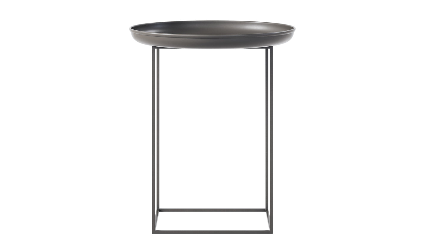 norr11 duke side table earth black