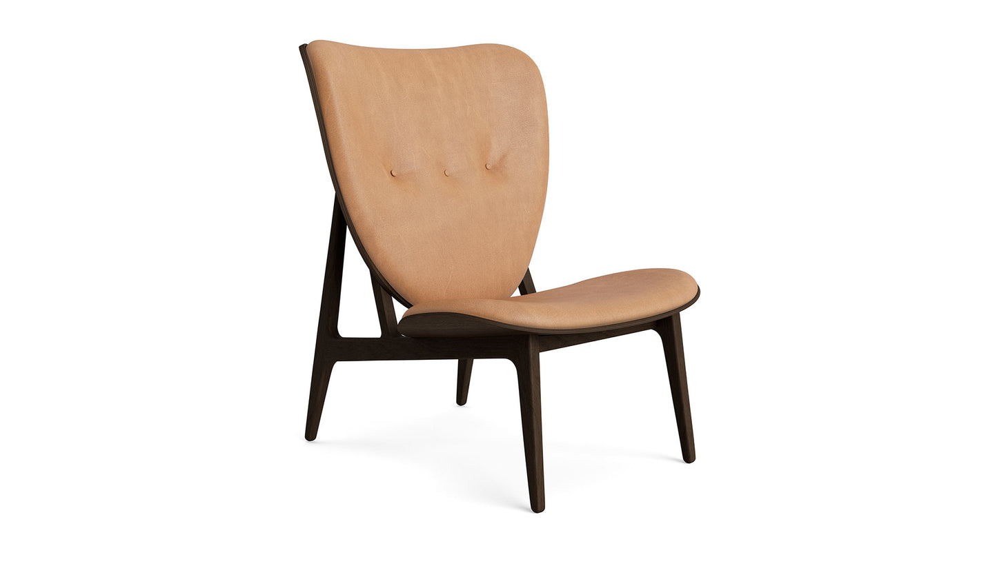 NORR11 Elephant Lounge Chair | Dark smoked oak