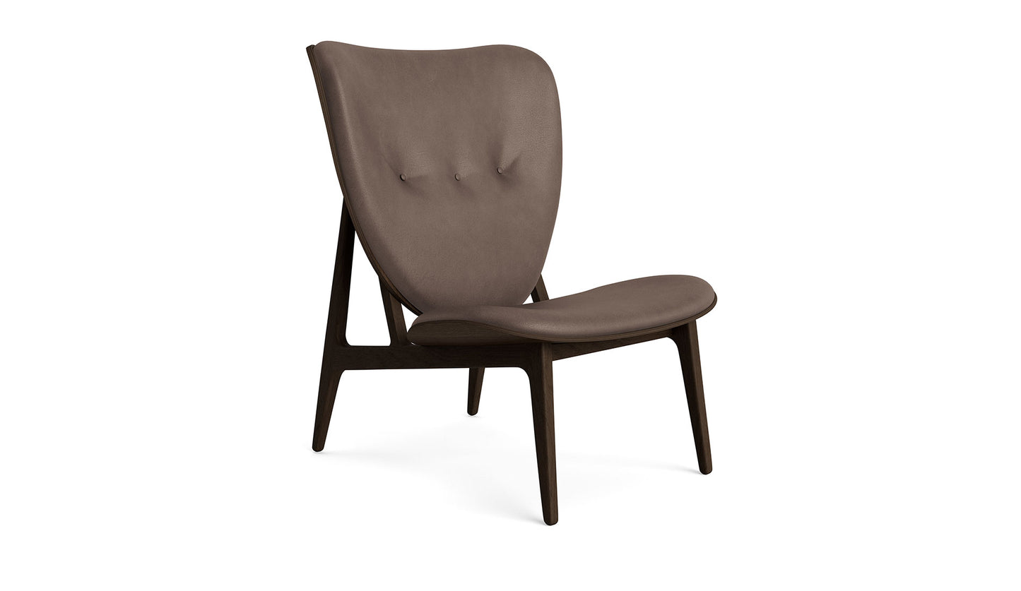 NORR11 Elephant Lounge Chair | Dark smoked oak