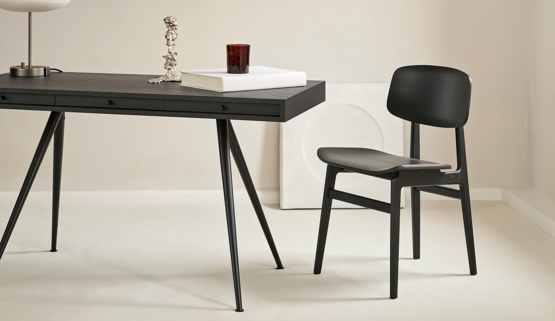 norr11 jfk desk black ash group