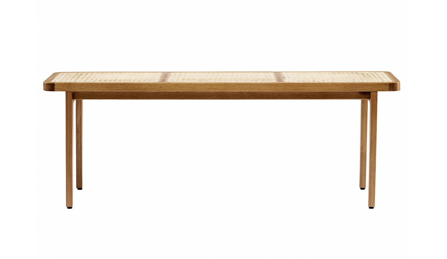 norr11 le roi bench natural oak nature