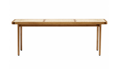 norr11 le roi bench natural oak nature