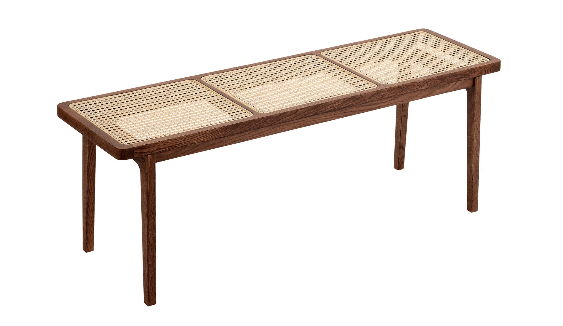 norr11 le roi bench dark smoked oak nature