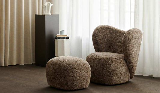 NORR11 Little Big Chair - Pouf | Schafffell Mood 01