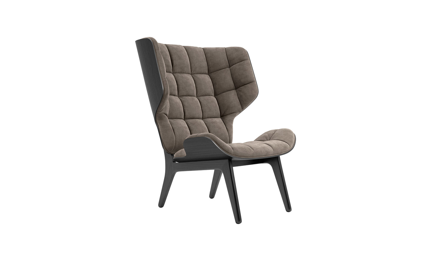 NORR11 Mammoth Chair Sessel Black - Velvet Taupe