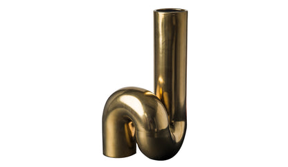 Pols Potten Yourtube Vase | Gold - 1