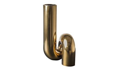 Pols Potten Yourtube Vase | Gold