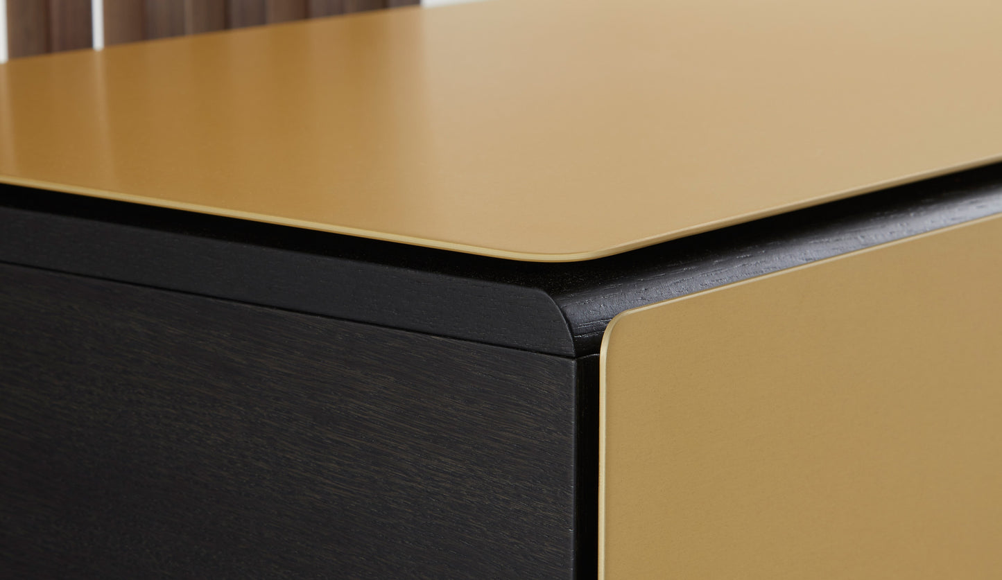 punt malmö mlm412 ebony stained oak full gold detail